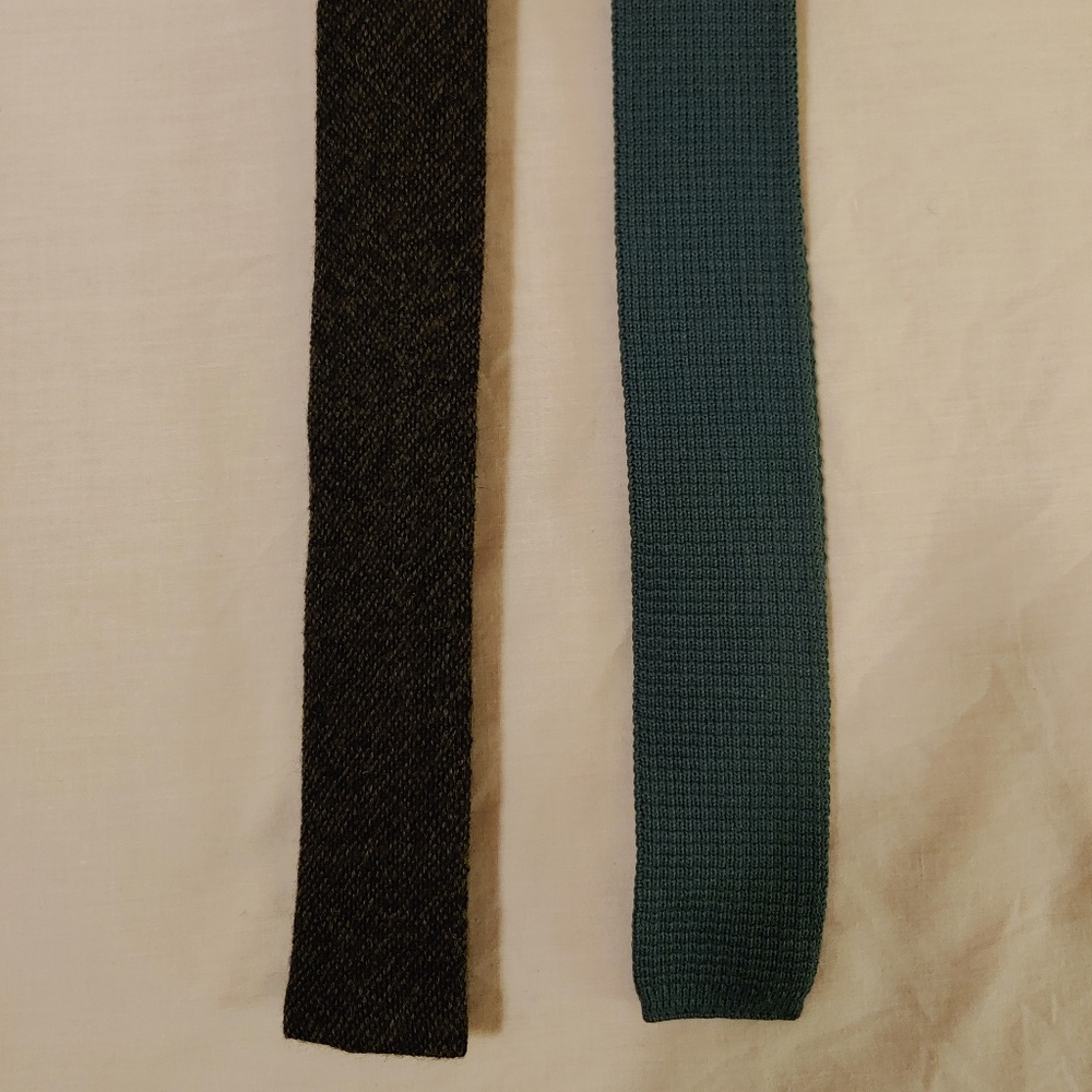 Knit Sock Ties - vintage (2)